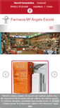 Mobile Screenshot of farmaciaescolamarco.com